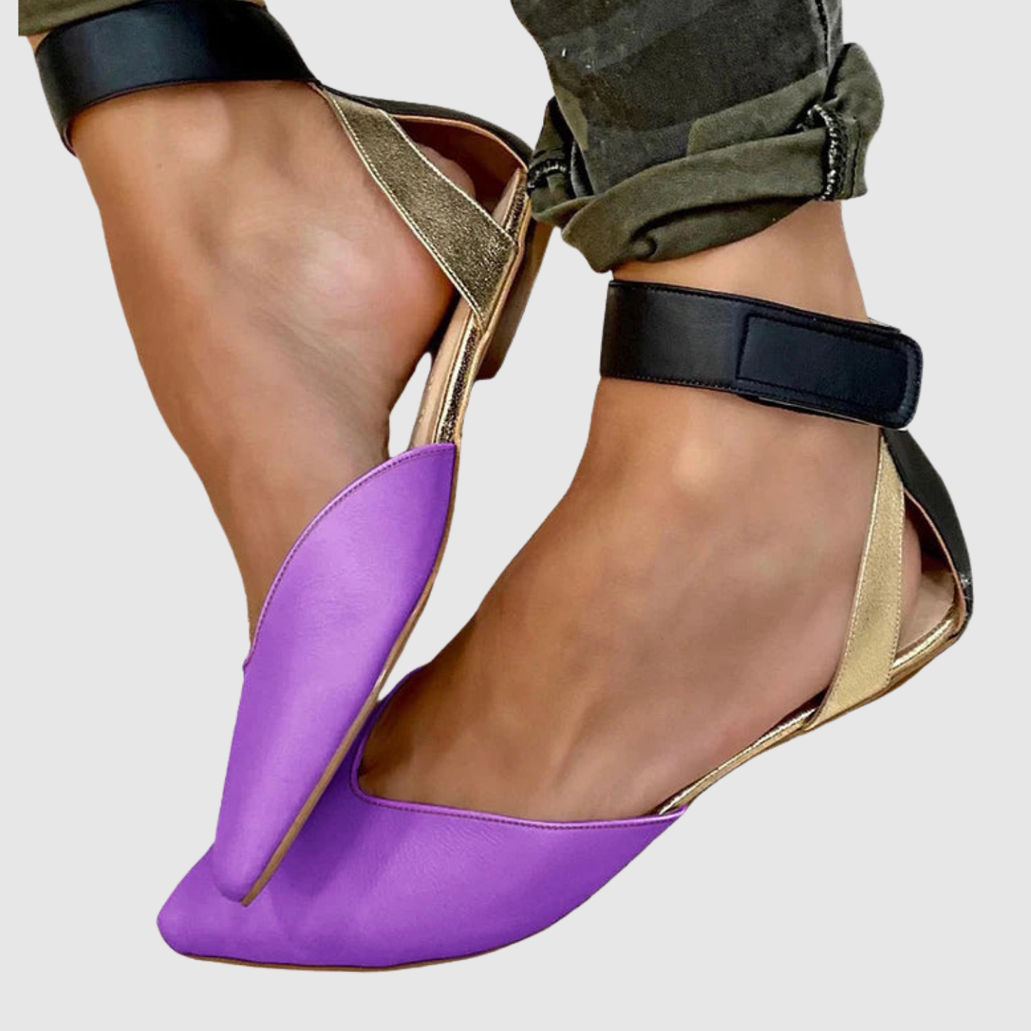 Lara - Stylové boty s kotníkovým páskem