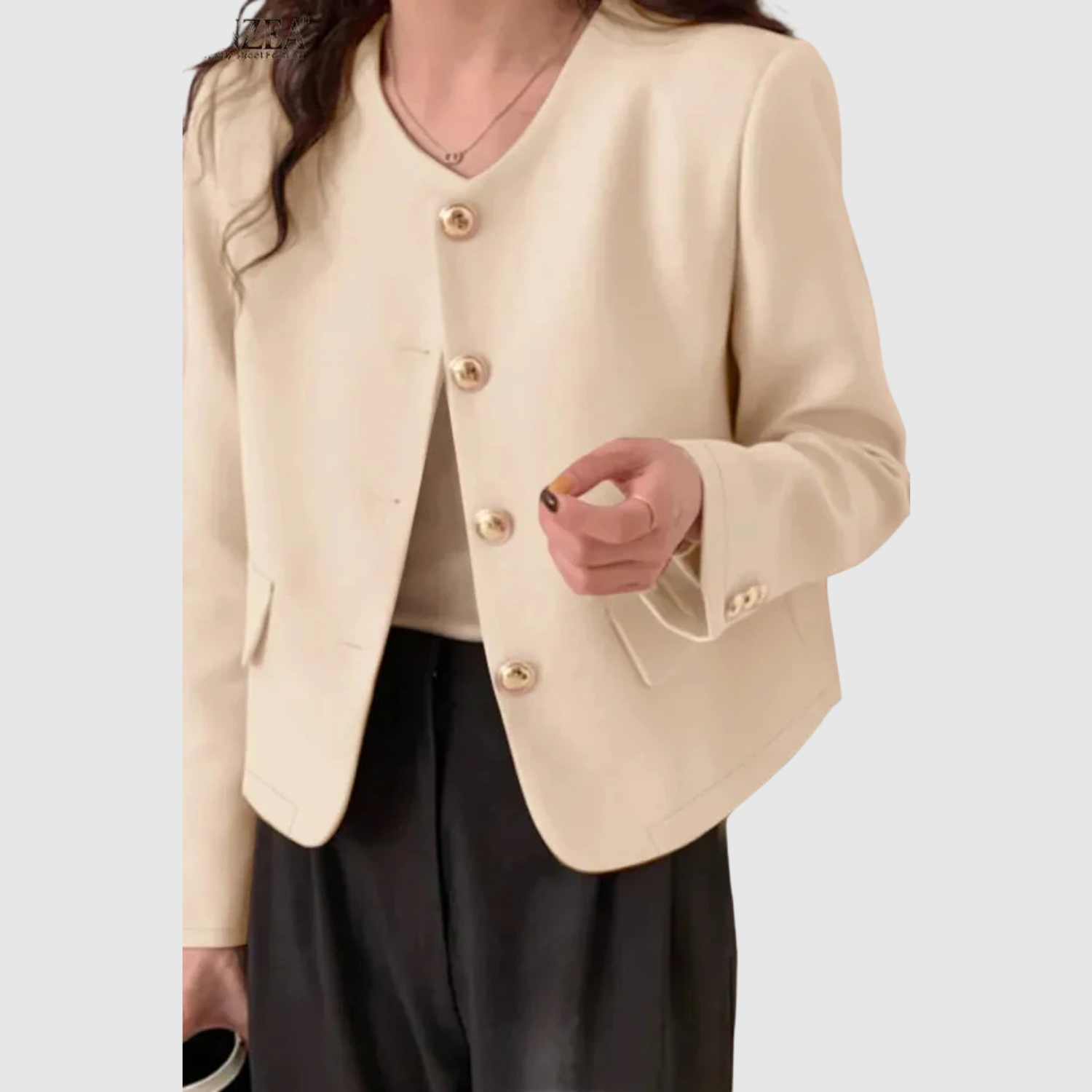 Silvie – Krátký blazer s minimalistickou elegancí