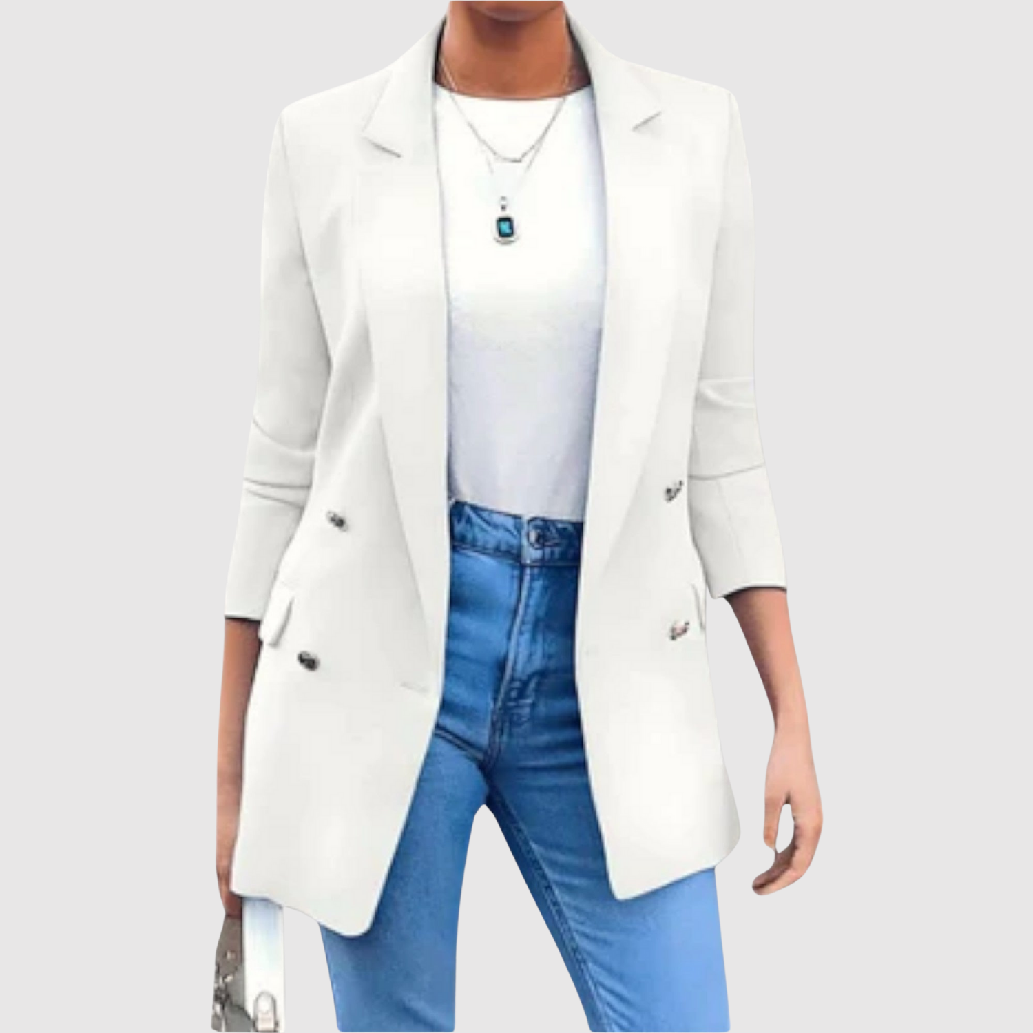 Silvie – Dlouhý blazer s neformální elegancí