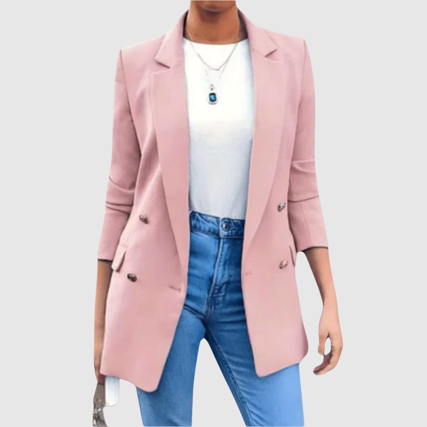 Silvie – Dlouhý blazer s neformální elegancí