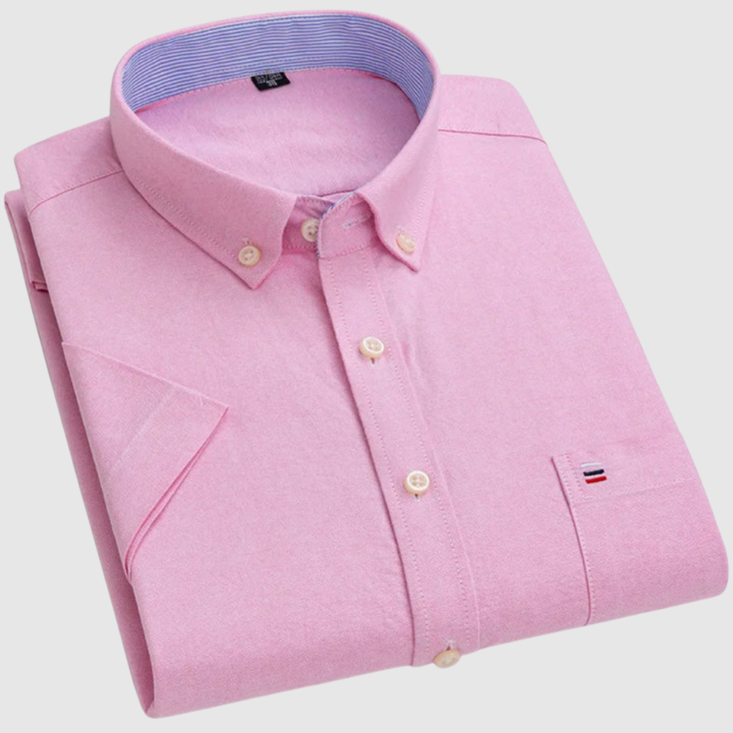 Adrian - Klasická košile s potiskem z bavlny