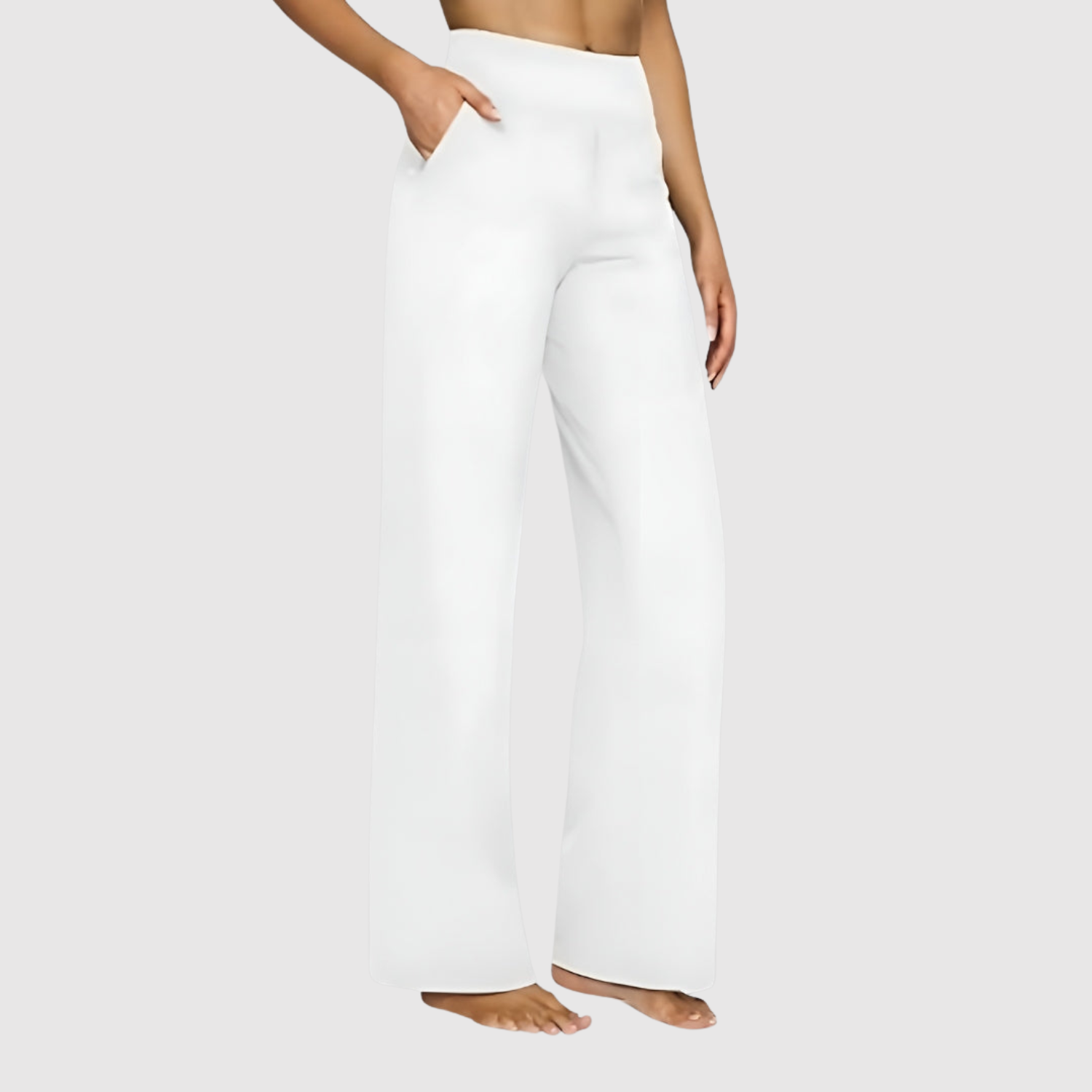 Mira - Elegantní kalhoty s rovnými nohavicemi