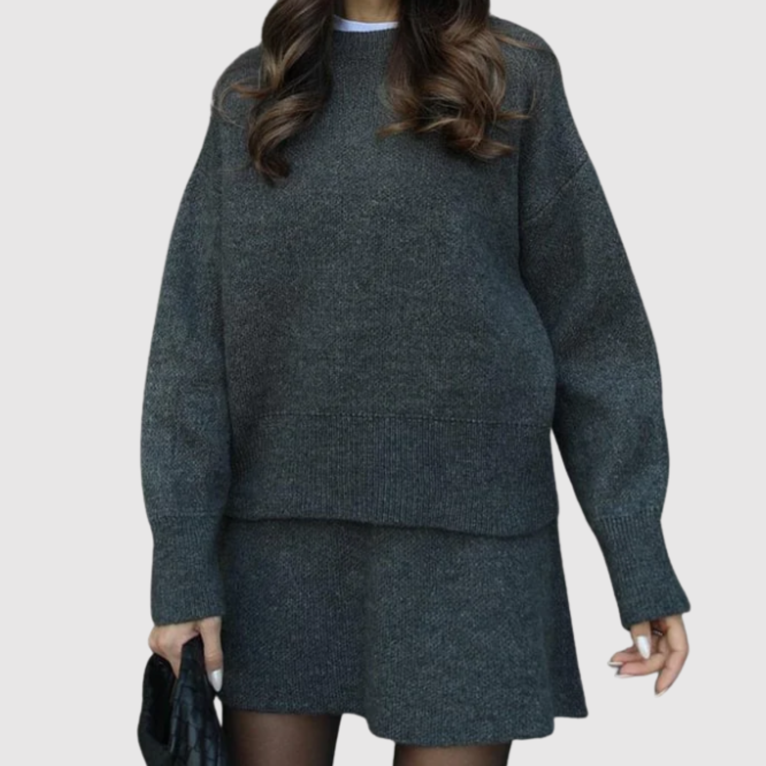 Natálie - Elegantní dámský komplet s bundou a sukní