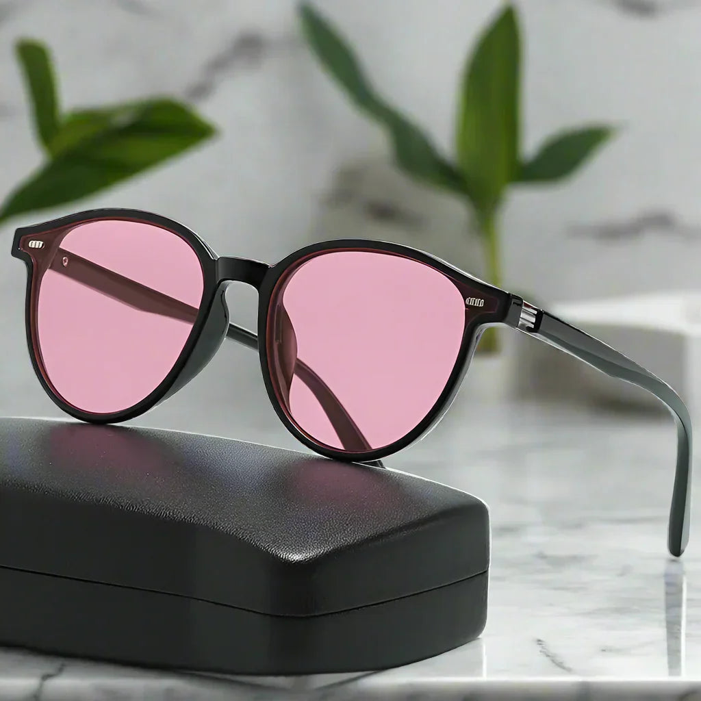 Alex – Kulaté sluneční brýle v retro stylu