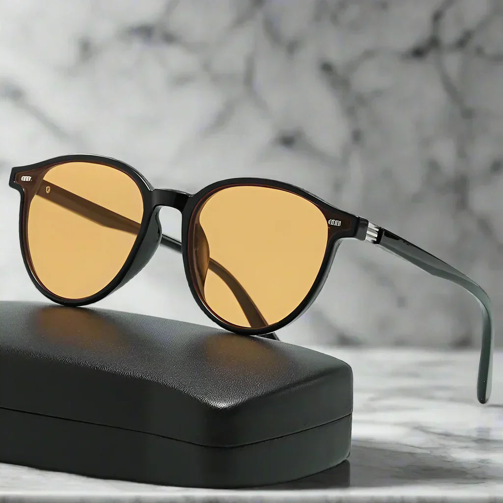 Alex – Kulaté sluneční brýle v retro stylu