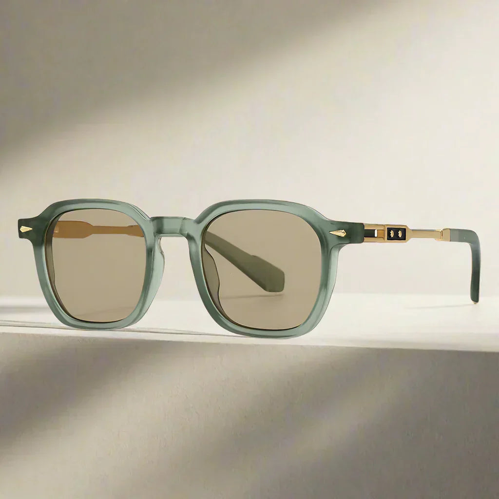 Alex – Čtvercové sluneční brýle s luxusními detaily